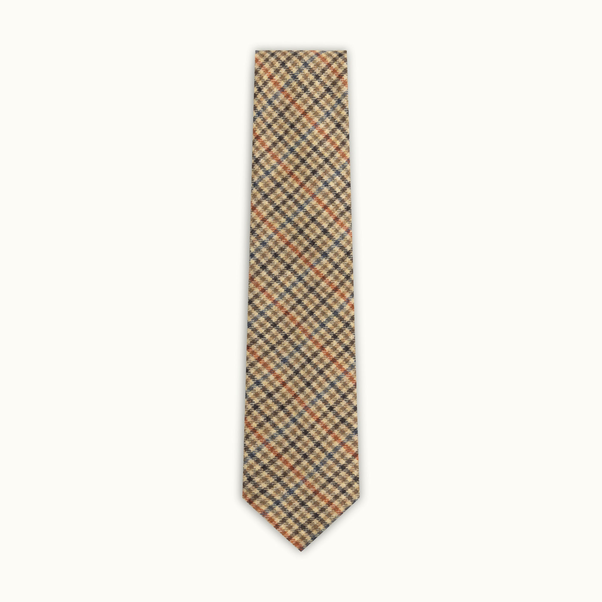 Fawn Gun Club Wool-Cashmere Tie