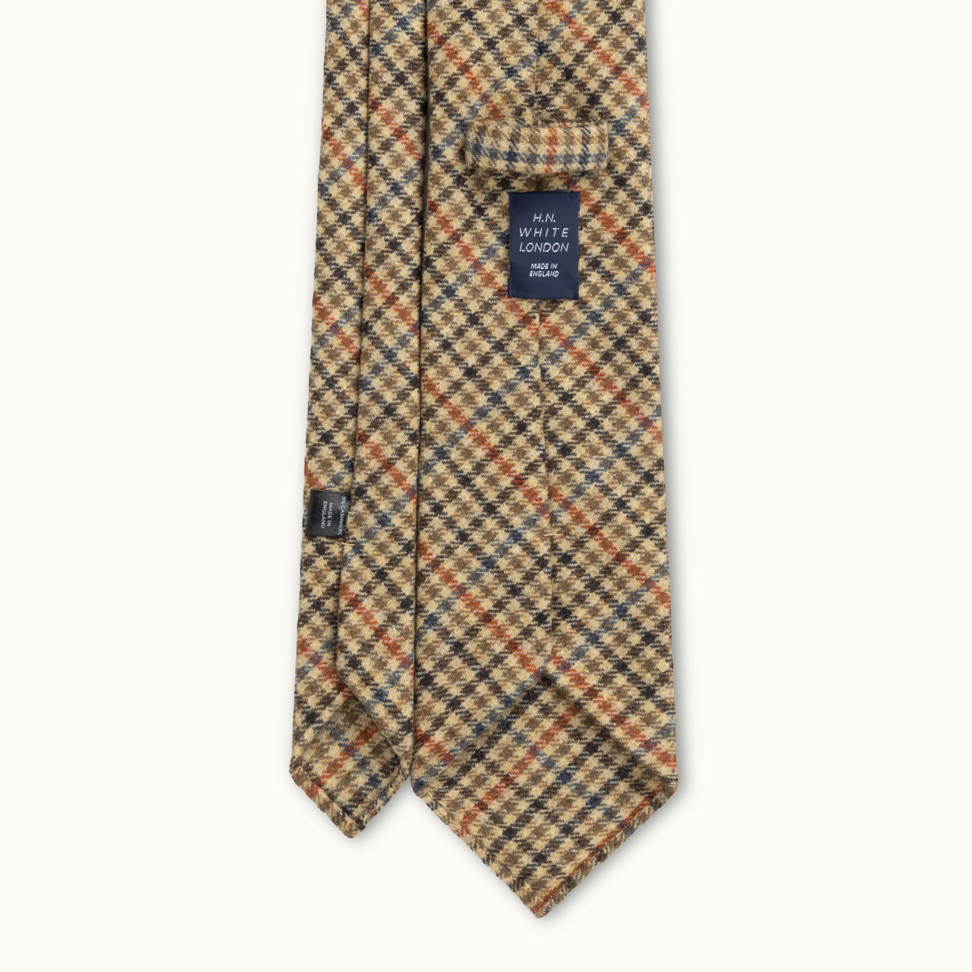 Fawn Gun Club Wool-Cashmere Tie