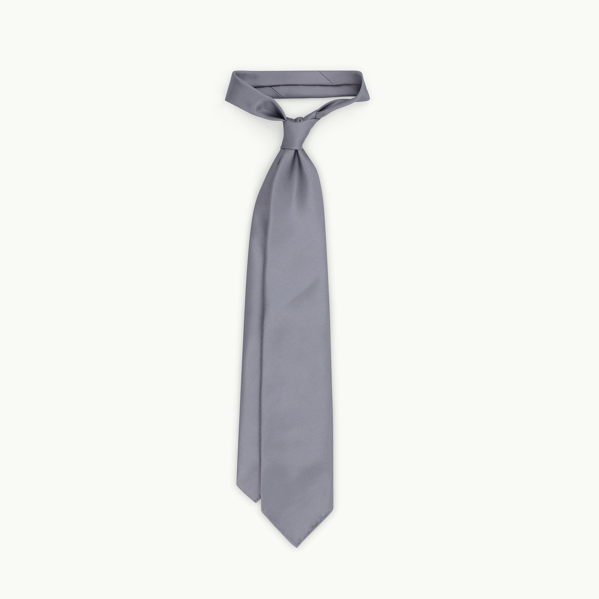 Silver silk clearance tie